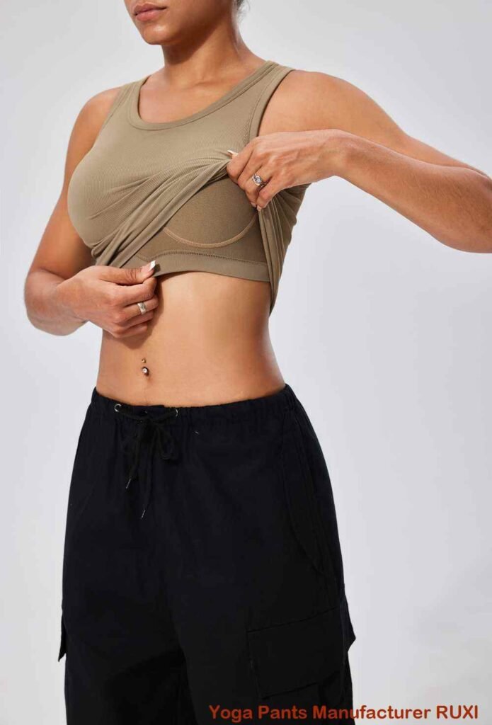 tops de treino plus size RUXI pt535