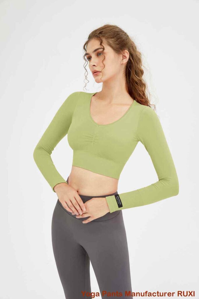 Leggings bootcut de cintura alta para mulheres RUXI pt646