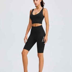 Shorts de motociclista esportivos premium para mulheres