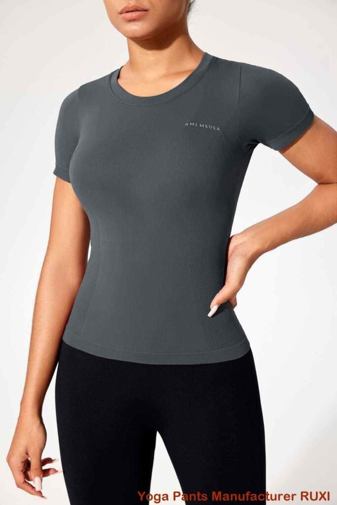 leggings de exercício de algodão RUXI pt807