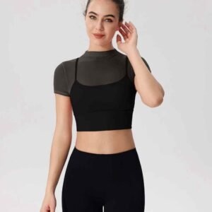 calças de ioga de algodão macio RUXI pt921