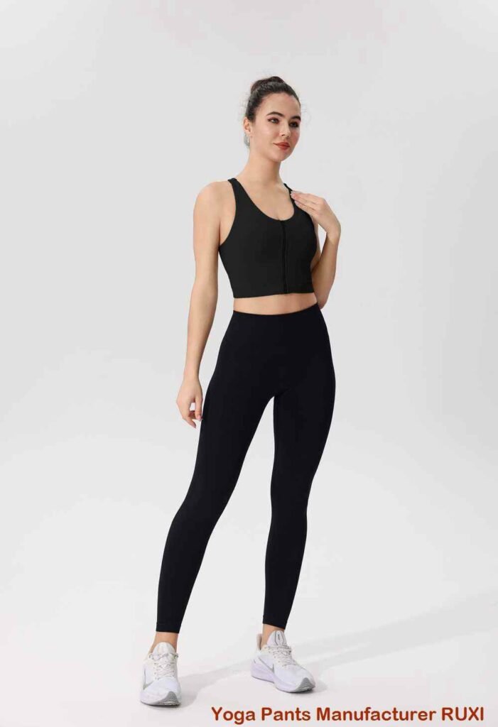 Calças altas de ioga Bootcut para mulheres RUXI pt3413