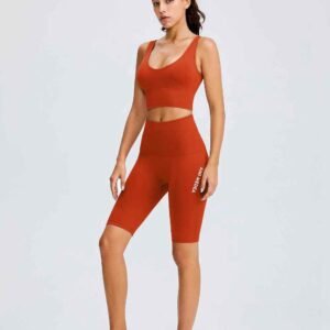 Leggings de cintura alta para ioga para mulheres RUXI