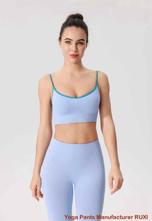 Leggings Flare Sem Costura Sem Costura Frontal RUXI pt261