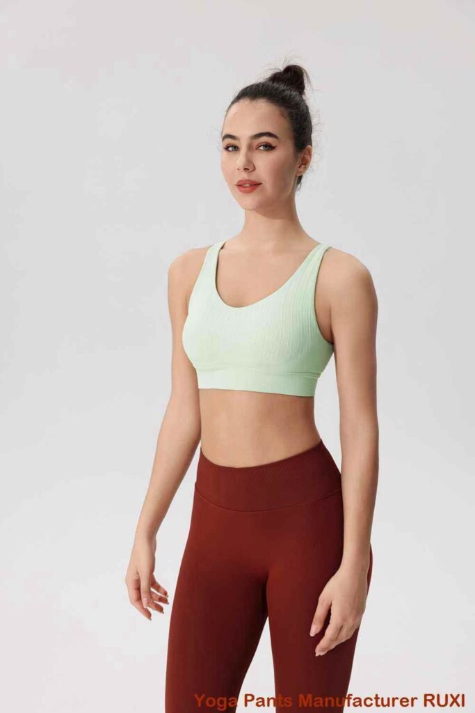 Leggings de cintura alta com bolsos para mulheres RUXI
