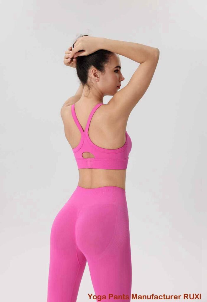 Shorts esportivos de cintura alta máximo conforto RUXI