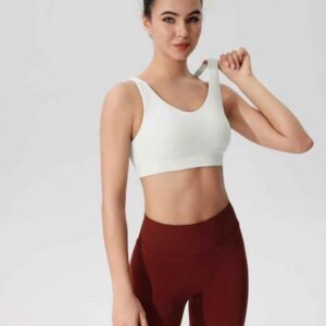 Shorts esportivos laranja brilhante para homens e mulheres