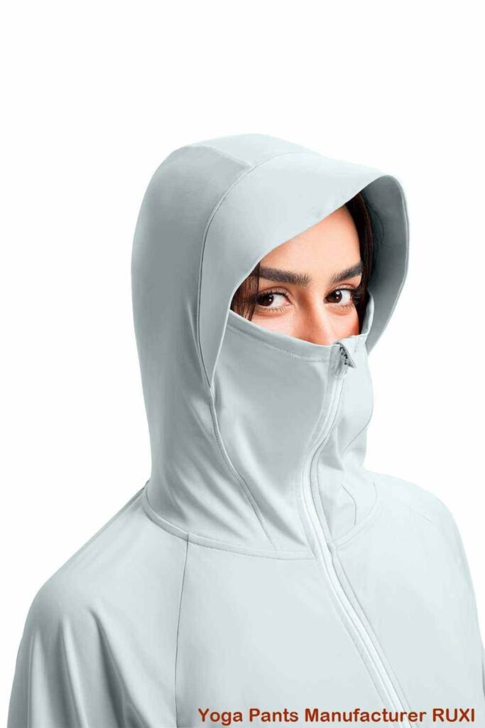 roupa de ioga branca RUXI pt611