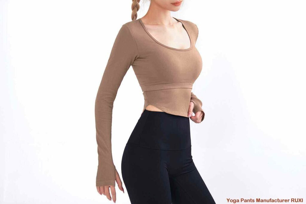 Shorts femininos para esportes e treinamento RUXI pt3843