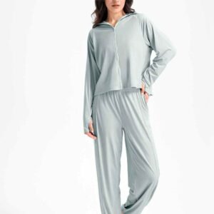 Conjunto de leggings de sutiã esportivo de alto desempenho