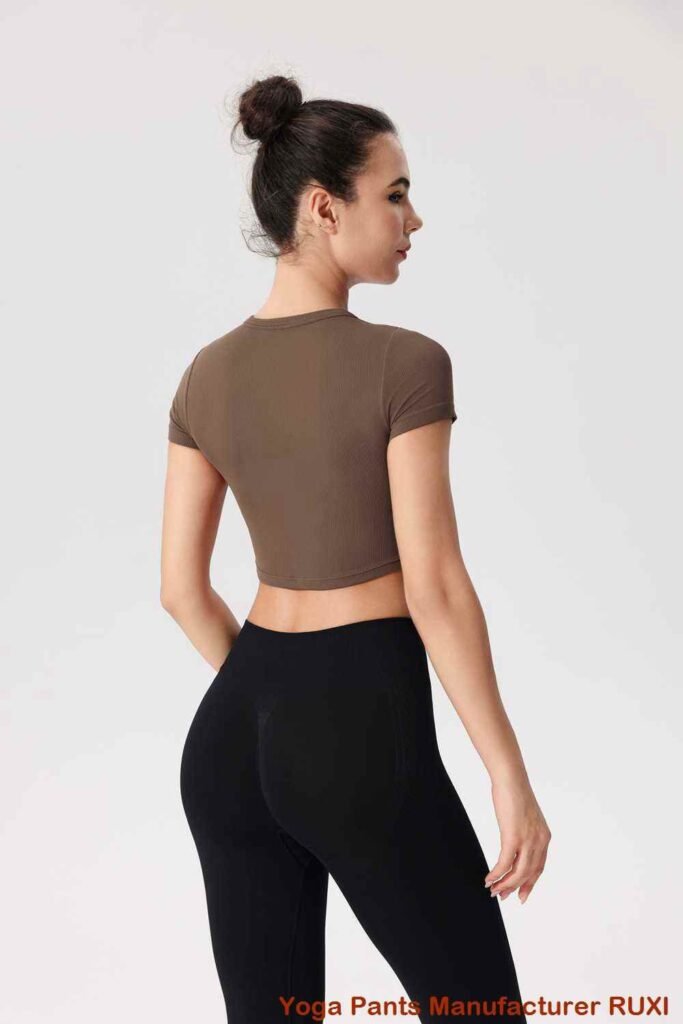 Leggings macias com bolsos para mulheres RUXI pt187