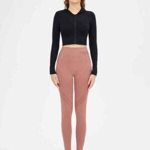 Conjunto elegante de ioga de duas peças para mulheres RUXI