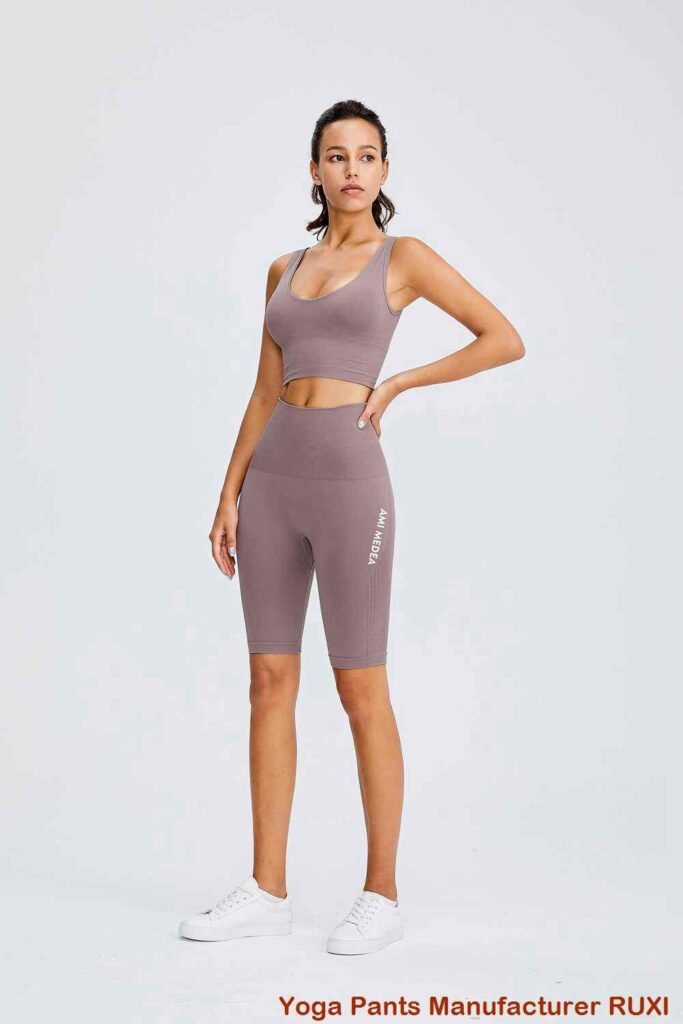 Shorts atléticos femininos plus size RUXI pt2851