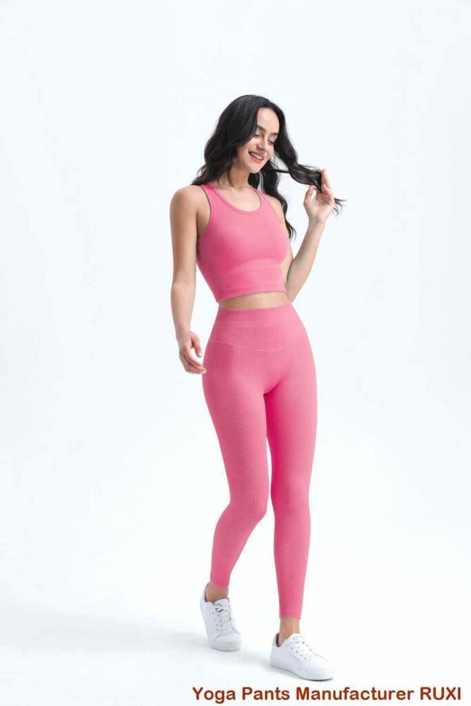 shorts de ioga xadrez RUXI pt3568