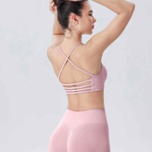 Shorts de treino feminino com bolsos RUXI pt1921