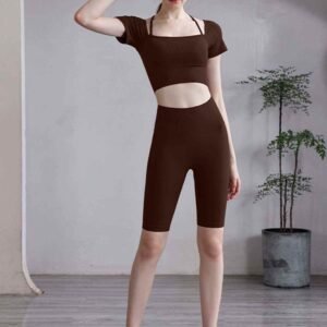 Roupas de ioga de algodão premium para mulheres RUXI pt249