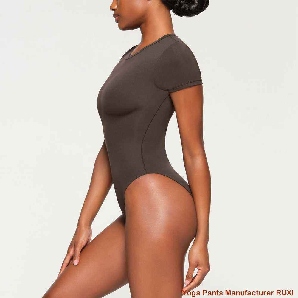 Leggings de cintura alta flare vermelho RUXI pt191