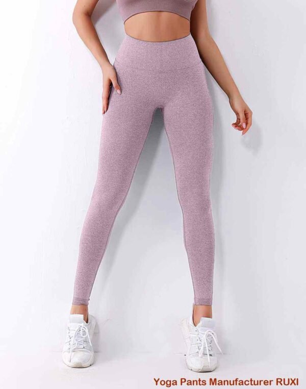 Leggings de algodão de cintura alta com bolsos RUXI pt864