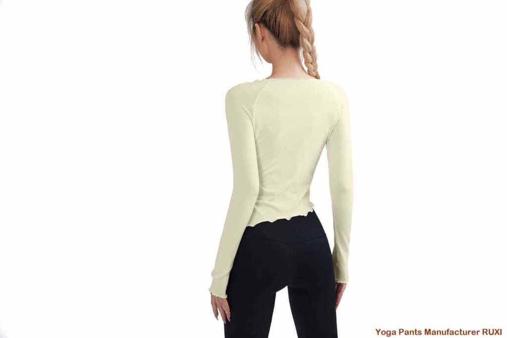 Roupas de ioga quentes premium respiráveis ​​e elegantes