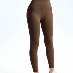 Leggings Flare Cinza Heather Estilo Confortável RUXI pt476